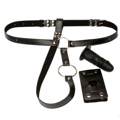 Pantalón Dual de Cuero